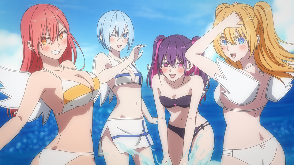 2.5次元の誘惑 第23話 漫研 on the beach